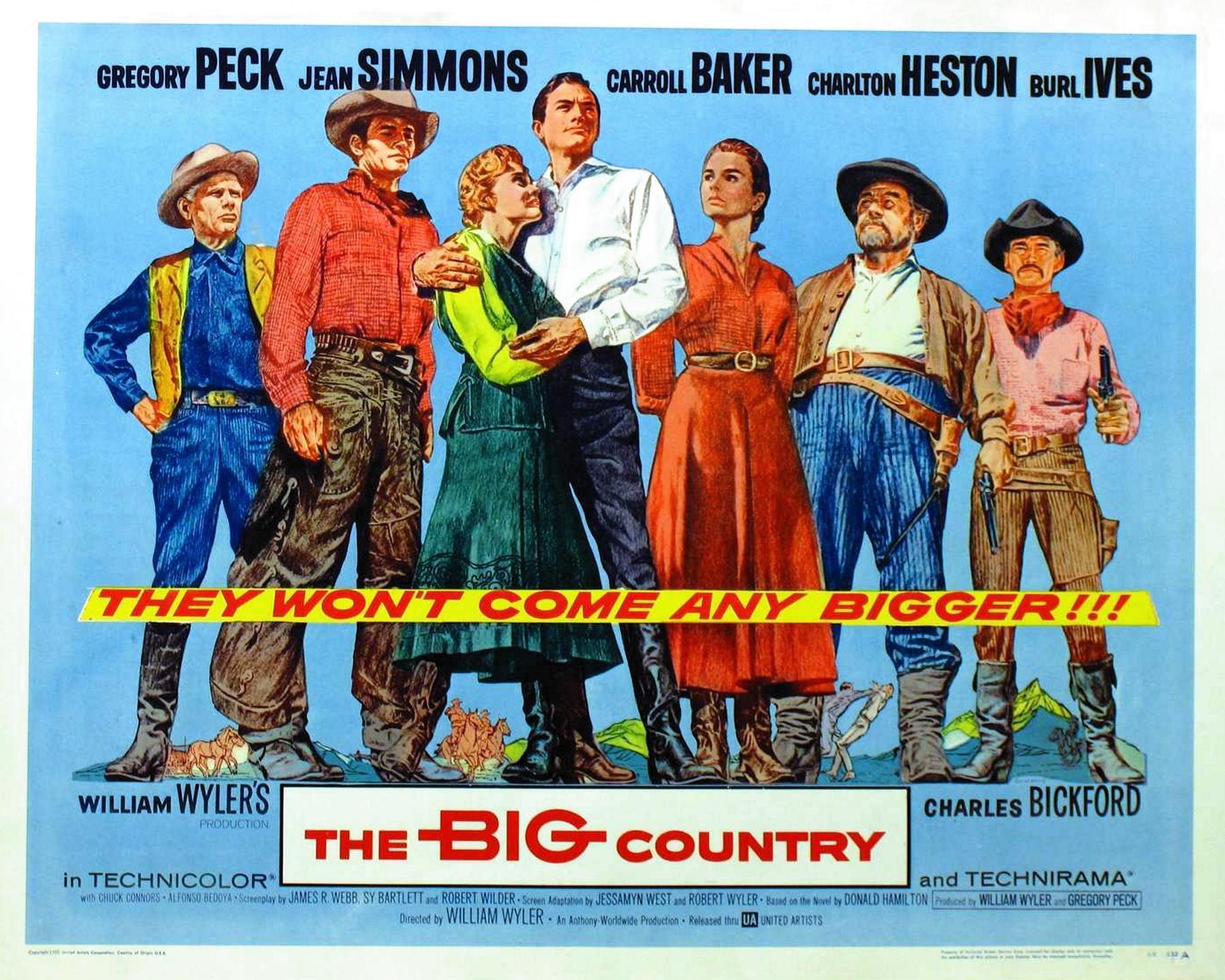 Постер фильма Большая страна | Big Country