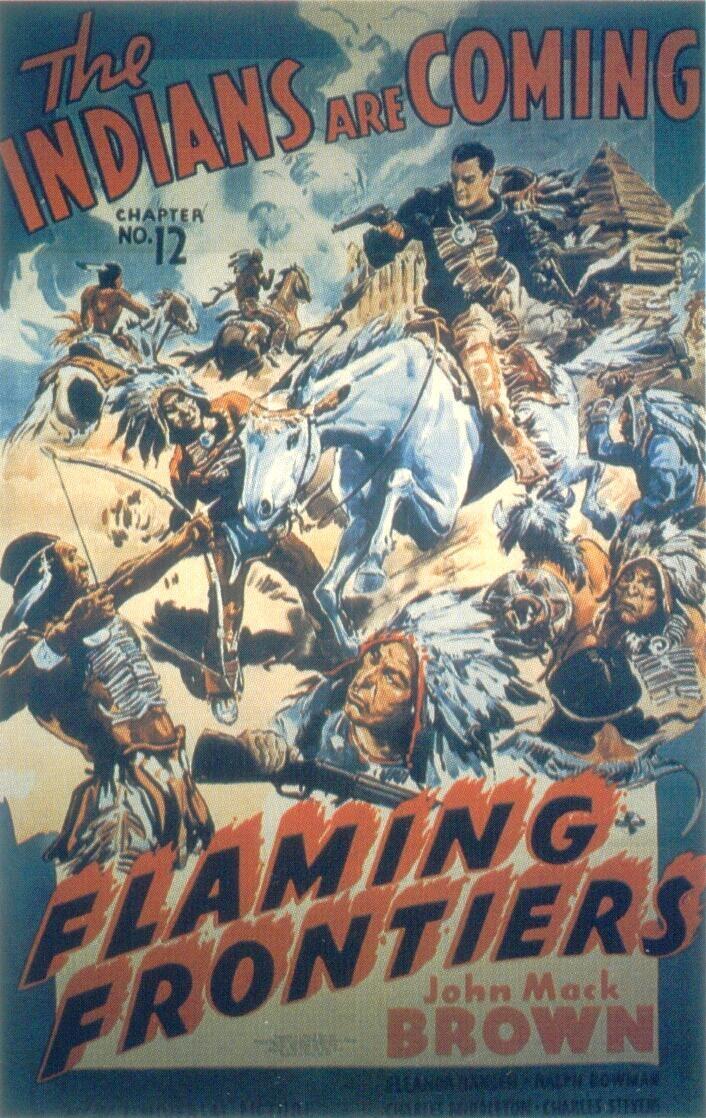 Постер фильма Flaming Frontiers