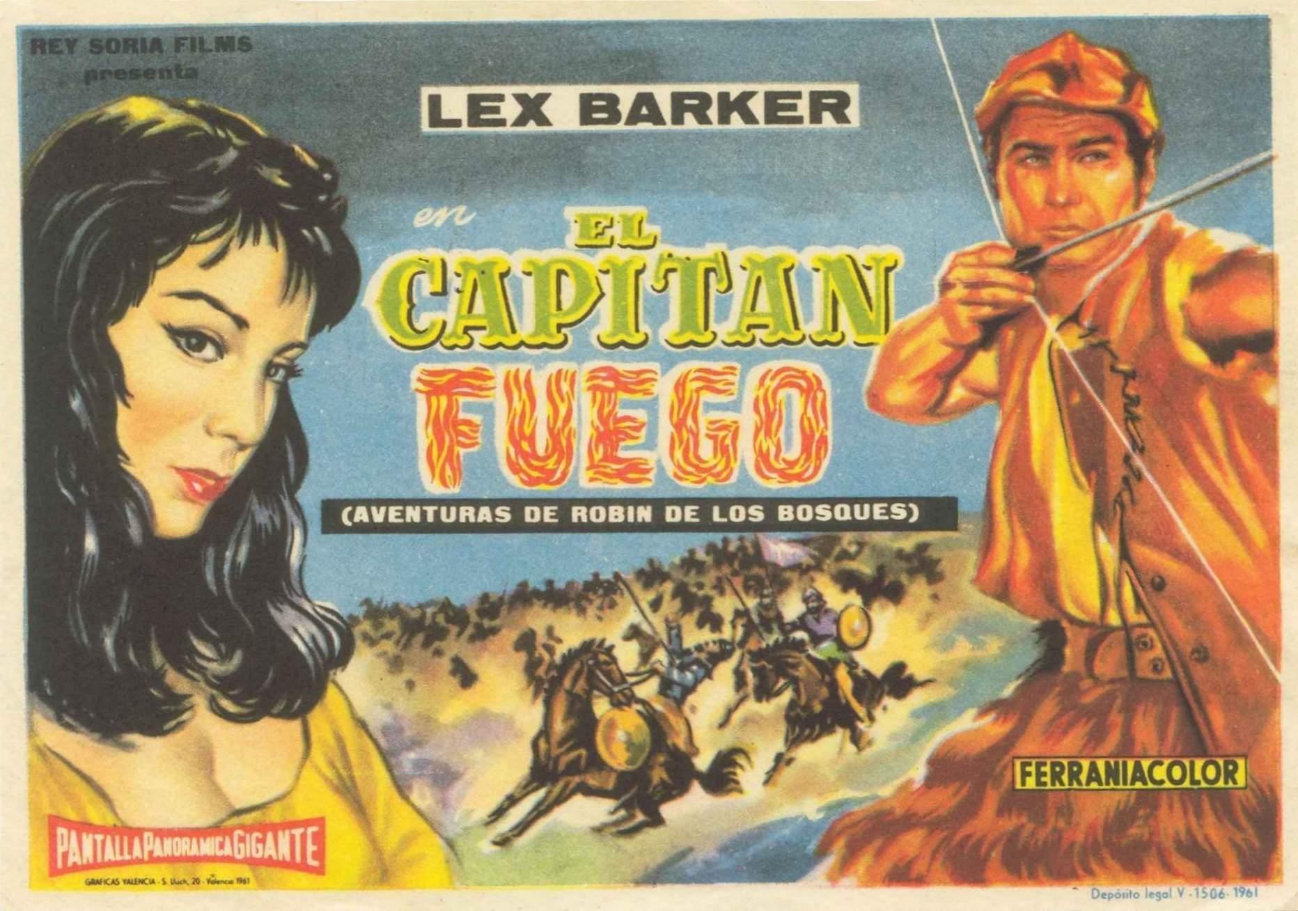 Постер фильма Capitan Fuoco