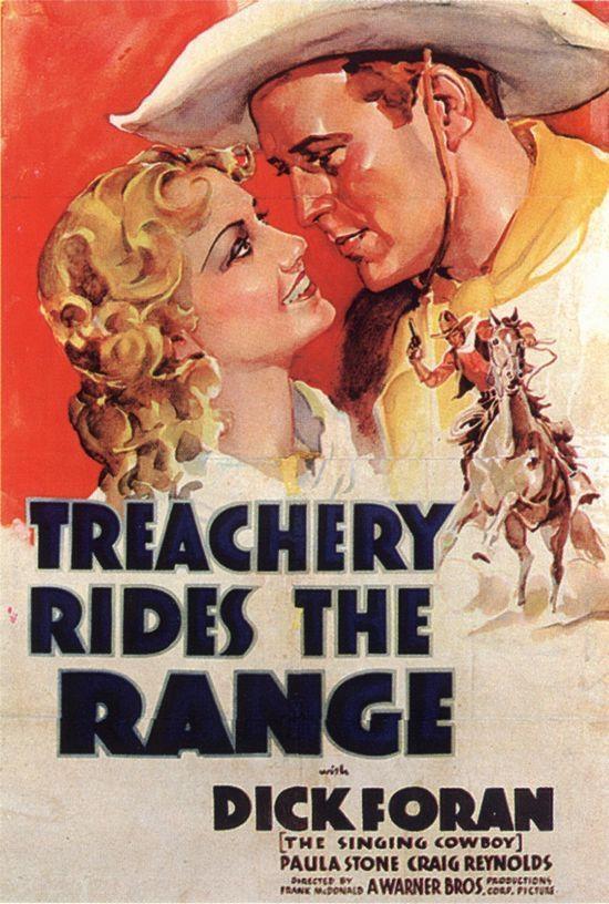 Постер фильма Treachery Rides the Range