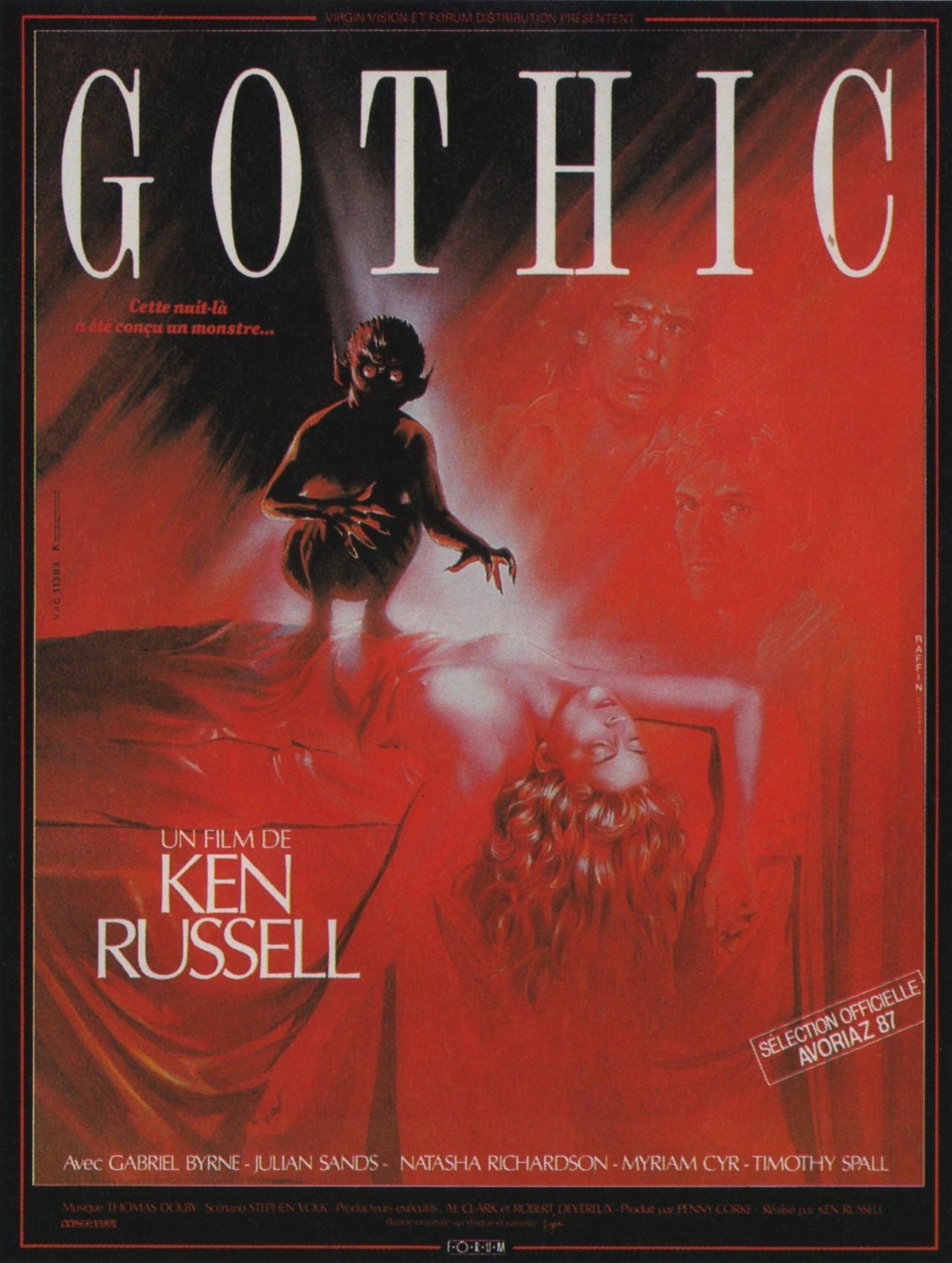 Постер фильма Готика | Gothic