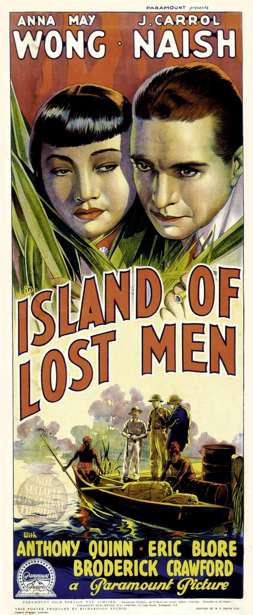 Постер фильма Остров потерянных людей | Island of Lost Men