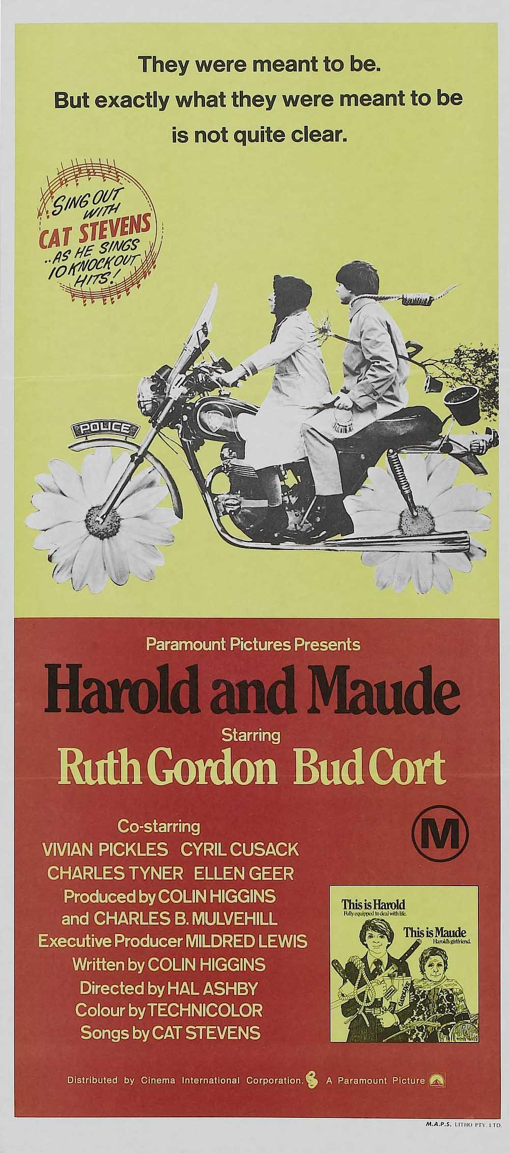 Постер фильма Гарольд и Мод | Harold and Maude