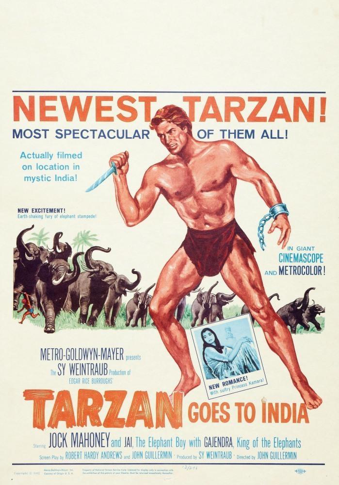 Постер фильма Тарзан едет в Индию | Tarzan Goes to India