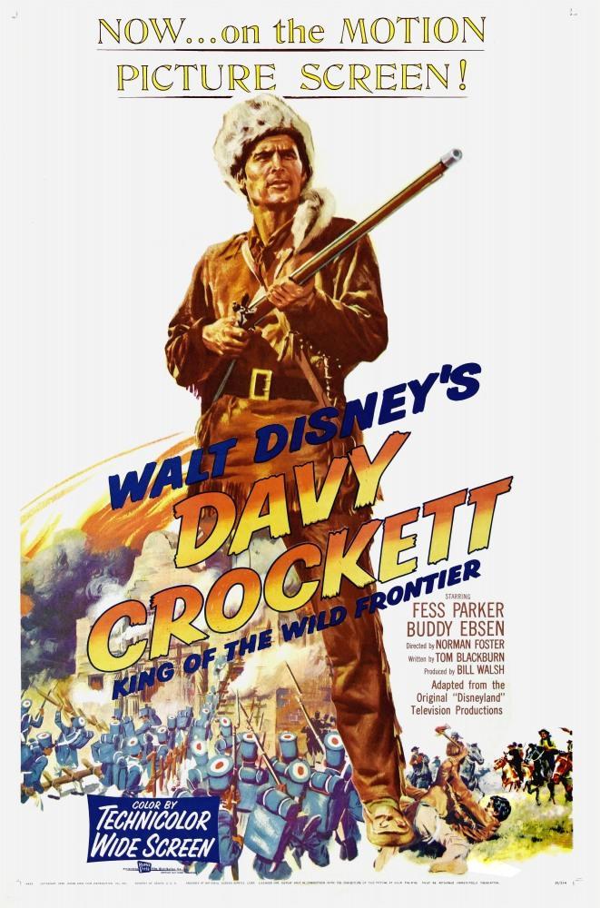 Постер фильма Davy Crockett: King of the Wild Frontier