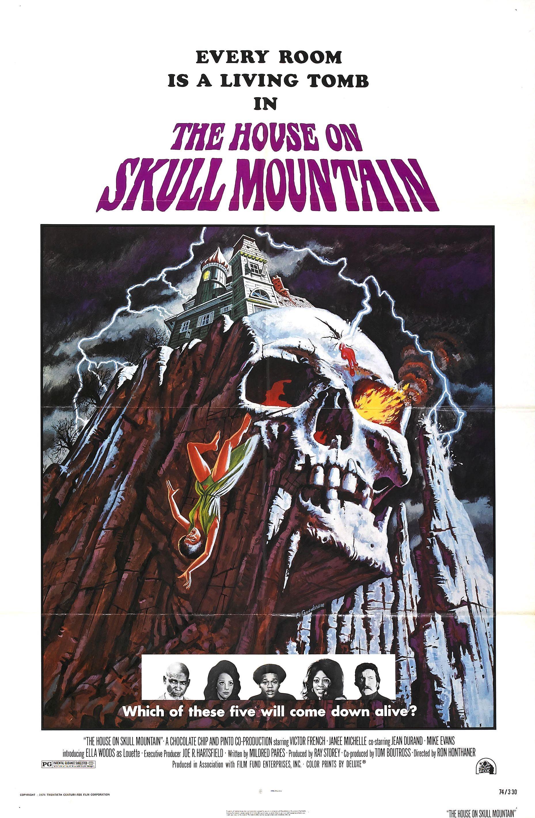 Постер фильма House on Skull Mountain