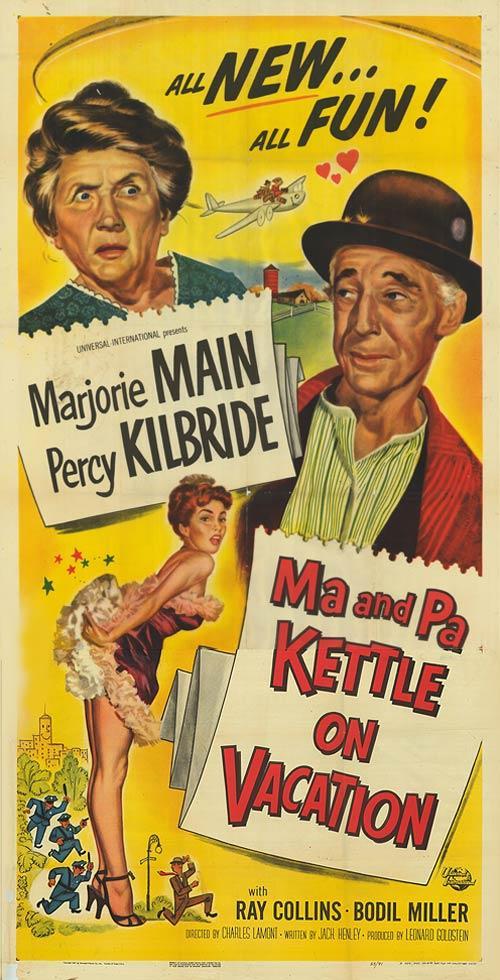 Постер фильма Ma and Pa Kettle on Vacation