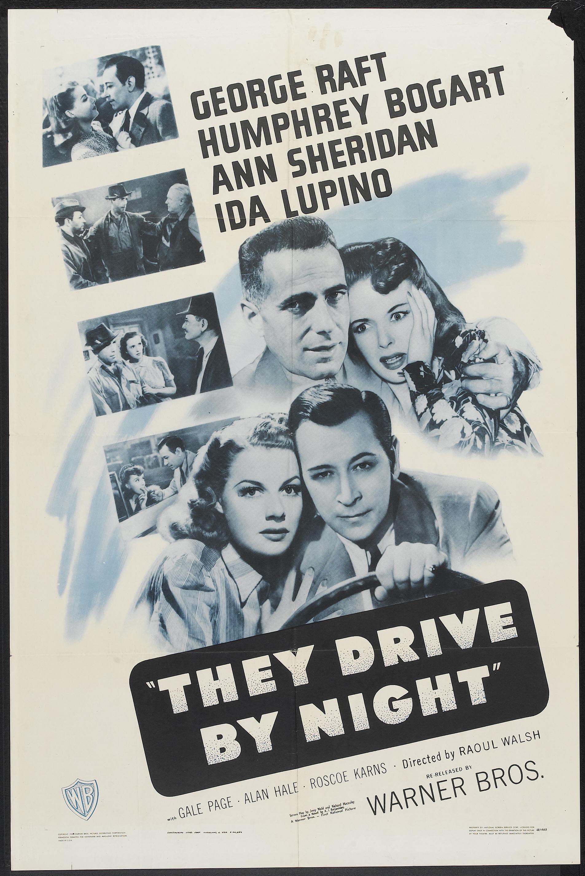 Постер фильма Они ехали ночью | They Drive by Night