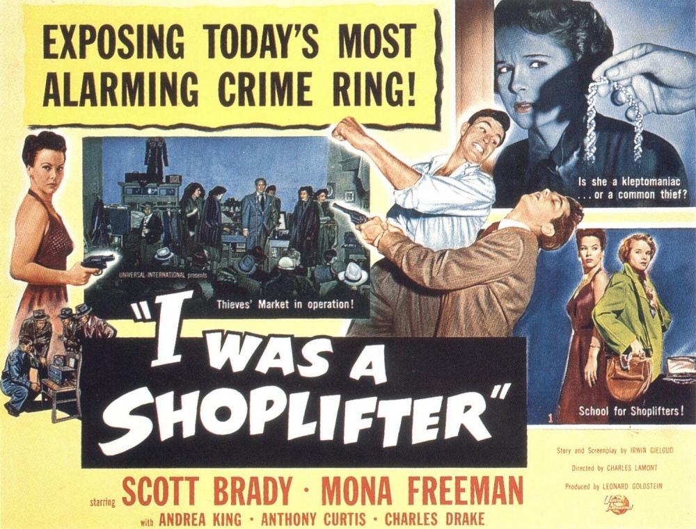 Постер фильма Я был магазинным воришкой | I Was a Shoplifter