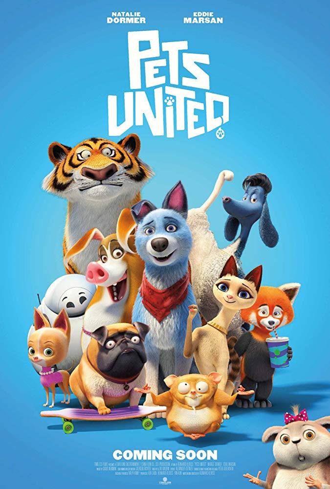 Постер фильма Союз зверей: Спасение двуногих | Pets United