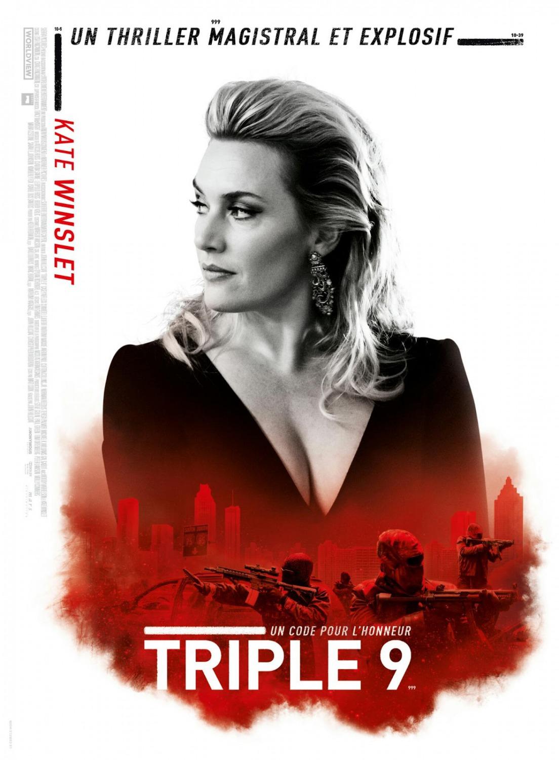 Постер фильма Три девятки | Triple 9