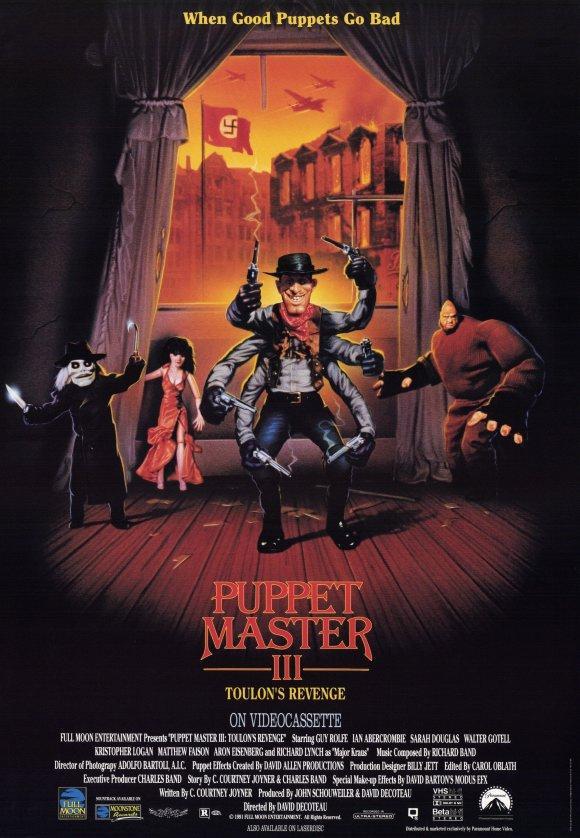 Постер фильма Puppet Master III: Toulon's Revenge