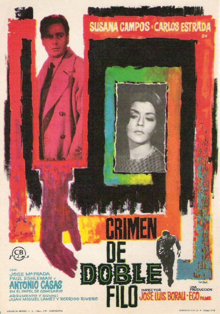 Постер фильма Crimen de doble filo
