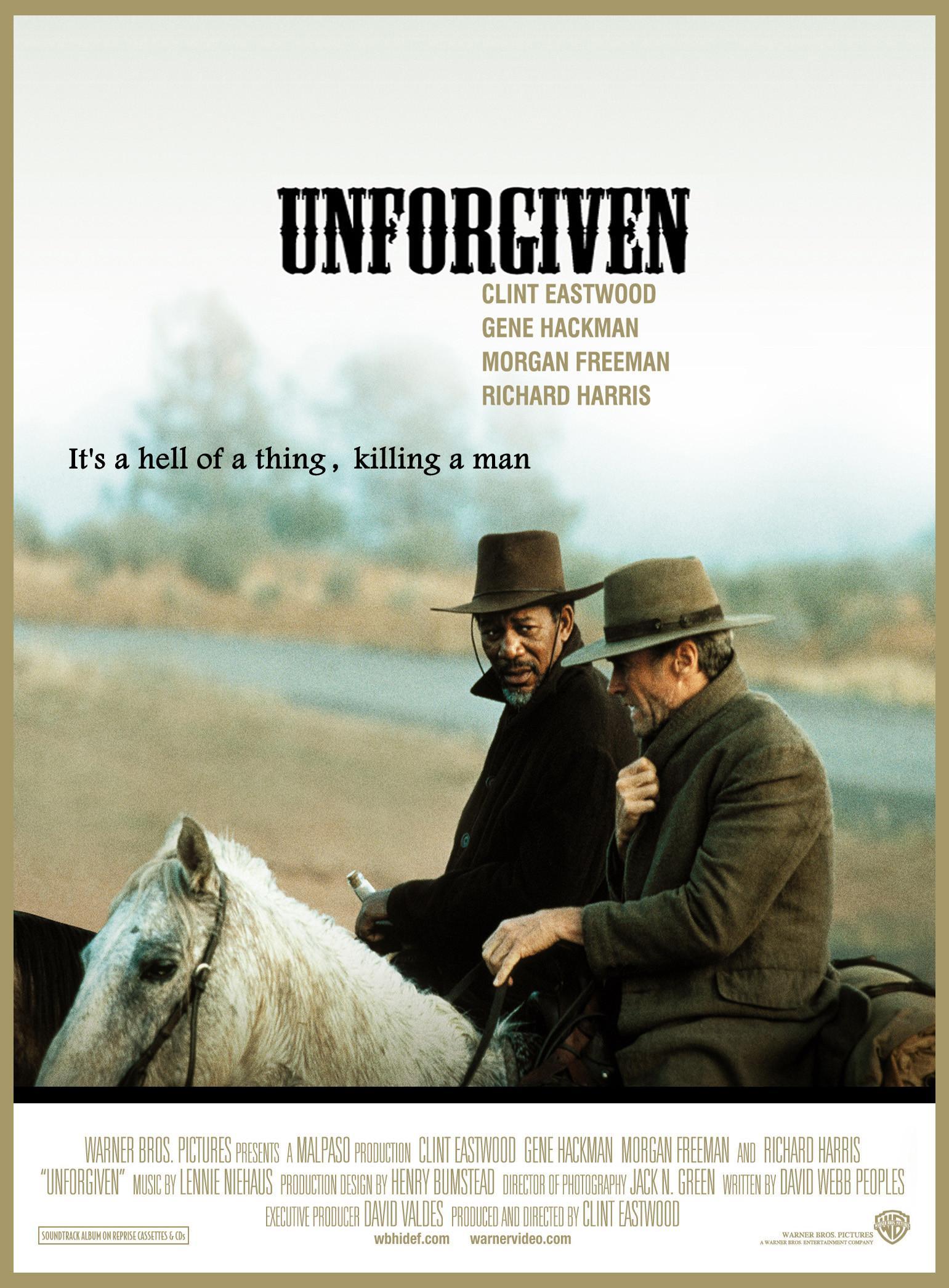 Постер фильма Непрощенный | Unforgiven