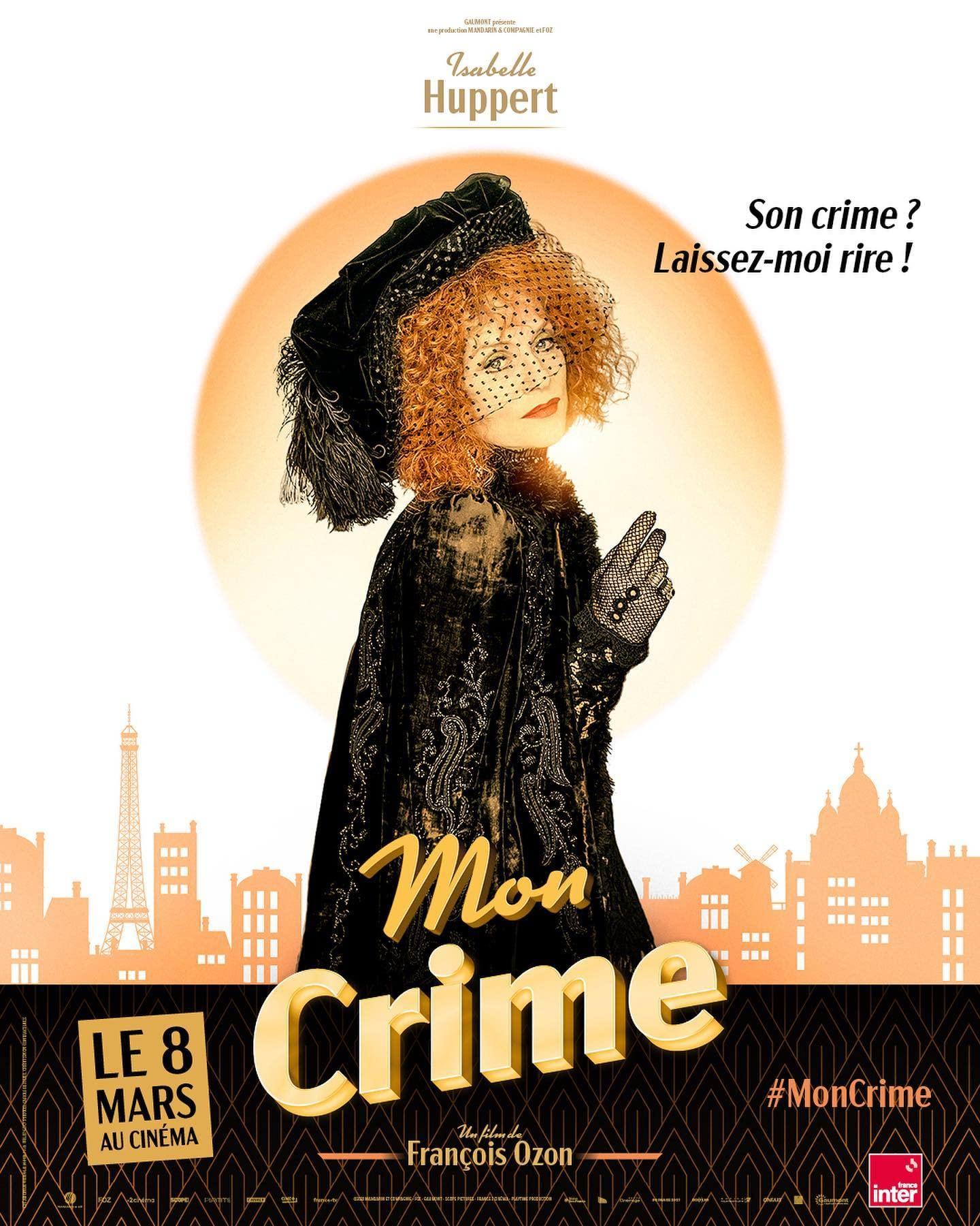 Постер фильма Моё преступление | Mon crime