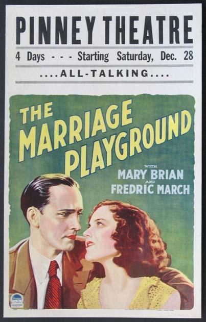 Постер фильма Marriage Playground