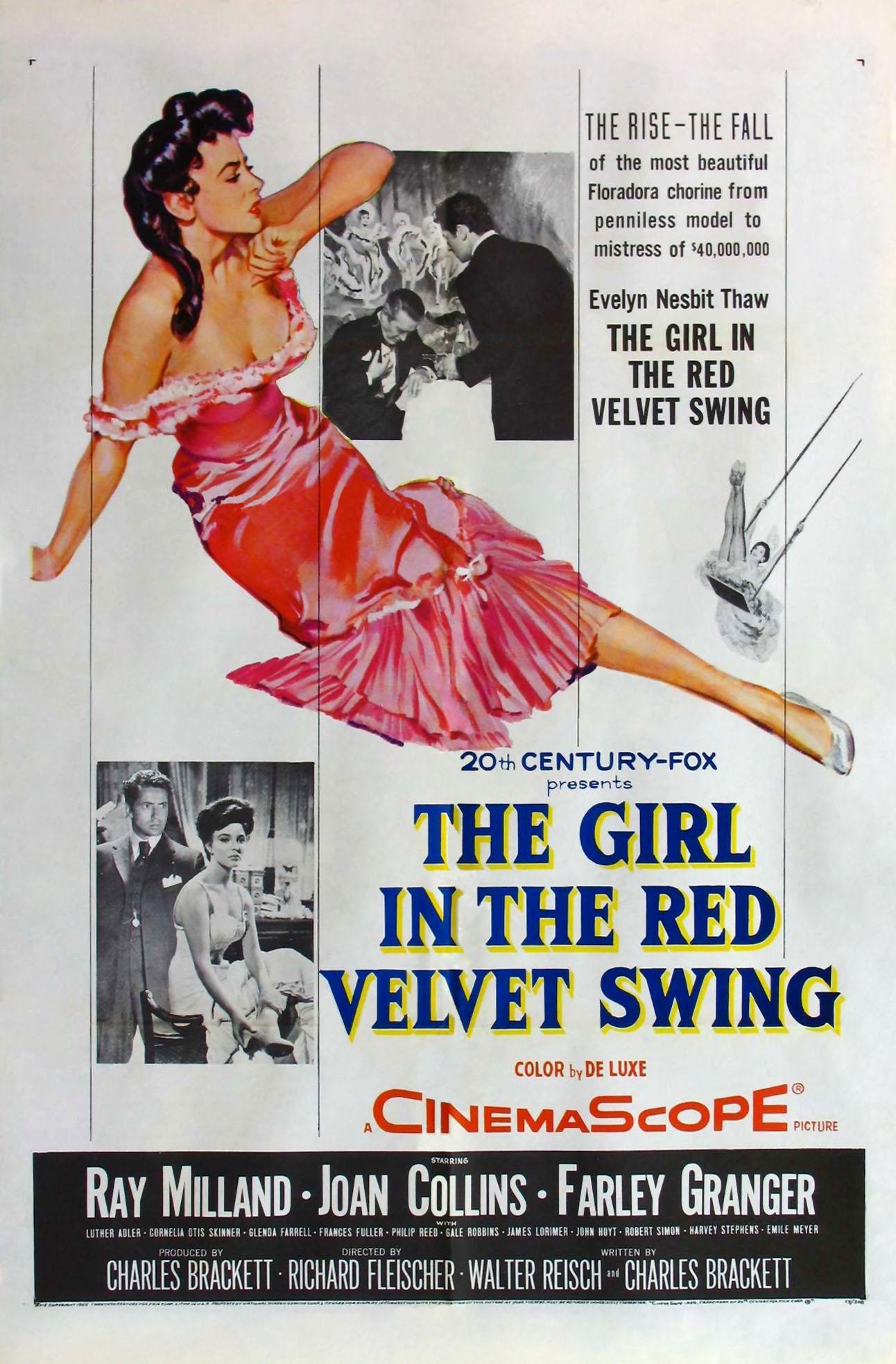 Постер фильма Девушка в розовом платье | Girl in the Red Velvet Swing