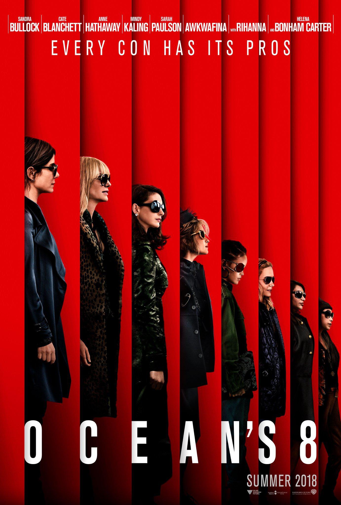 Постер фильма 8 подруг Оушена | Ocean's 8 