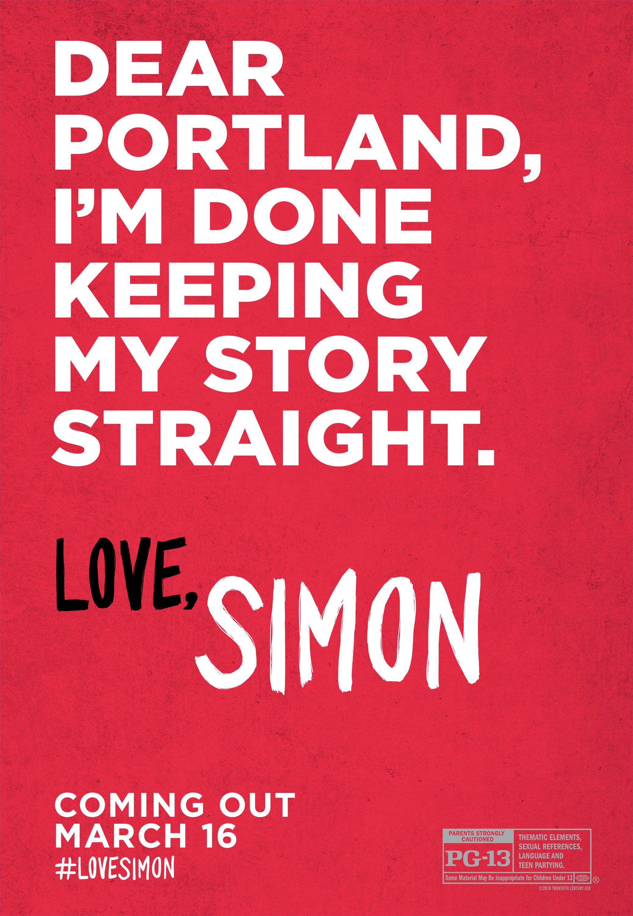 Постер фильма С любовью, Саймон | Love, Simon 