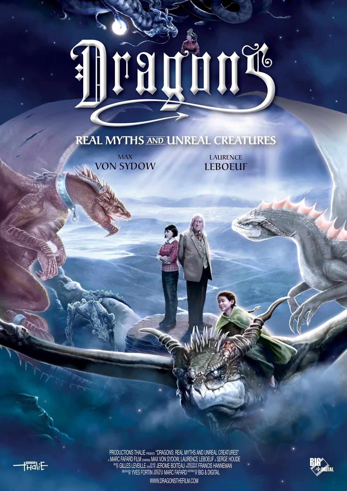 Постер фильма Dragons: Real Myths and Unreal Creatures - 2D/3D