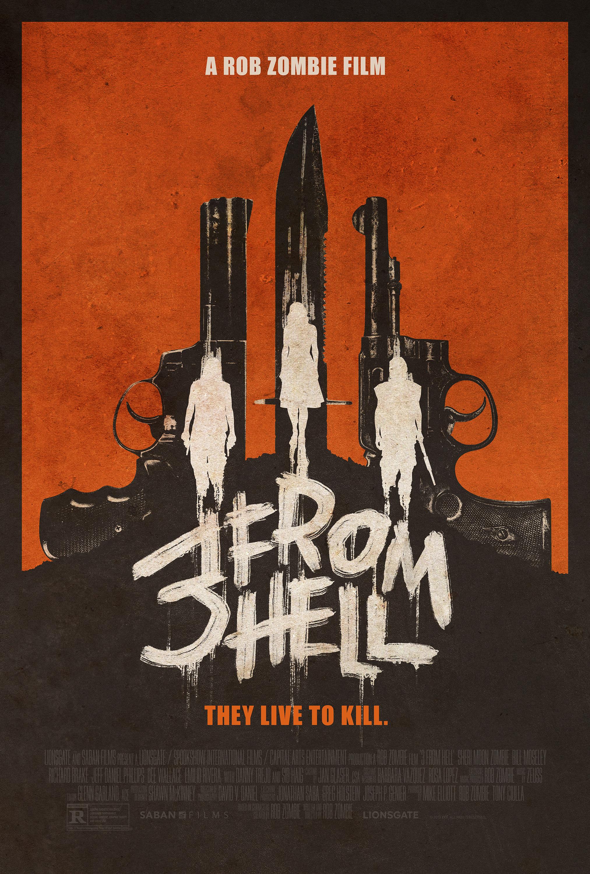 Постер фильма Трое из ада | 3 From Hell 
