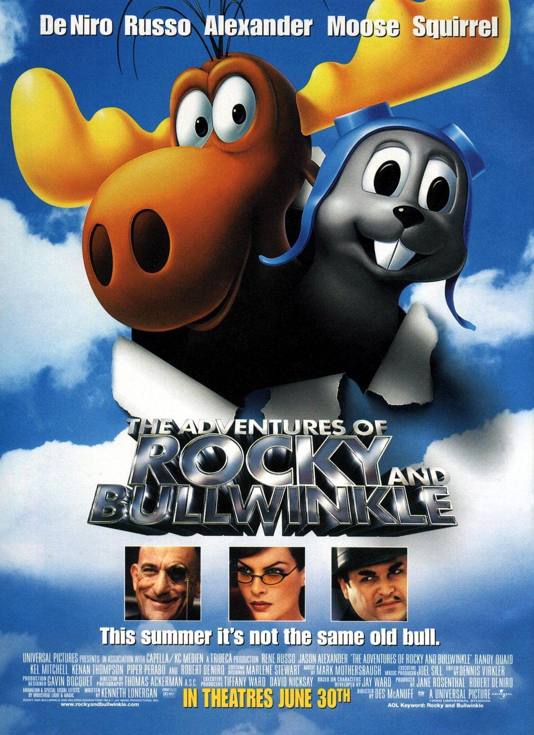 Постер фильма Приключения Рокки и Буллвинкля | Adventures of Rocky & Bullwinkle