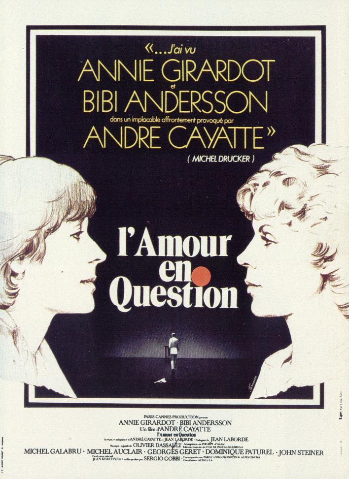 Постер фильма Любовь под вопросом | L'amour en question