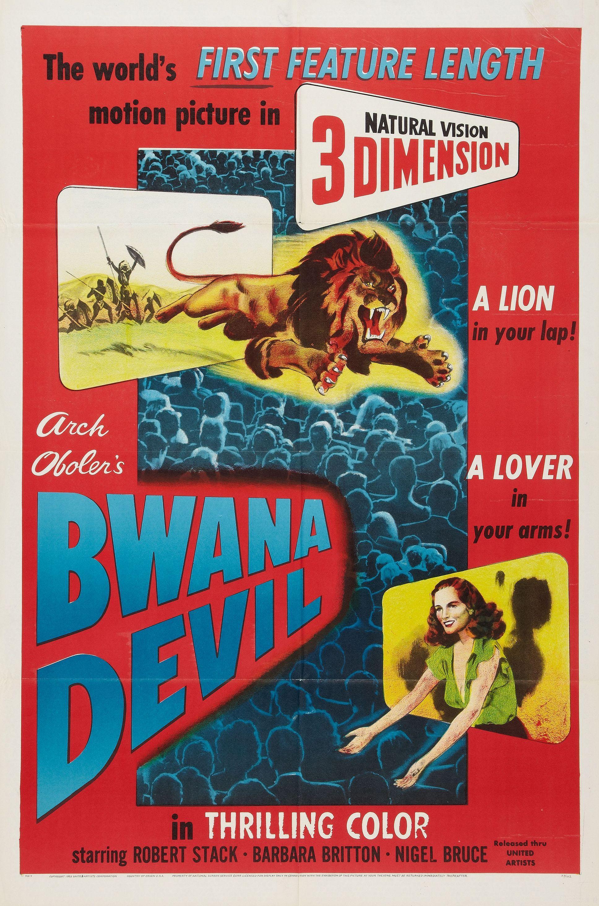 Постер фильма Bwana Devil