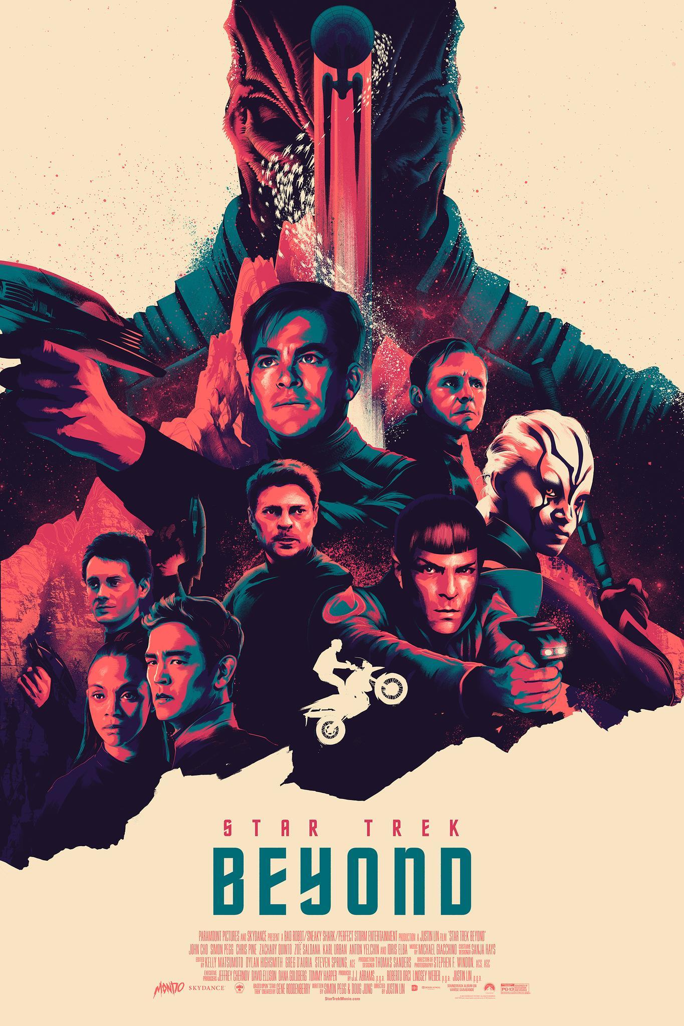 Постер фильма Стартрек: Бесконечность | Star Trek Beyond