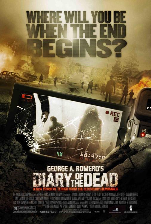Постер фильма Дневники мертвецов | Diary of the Dead