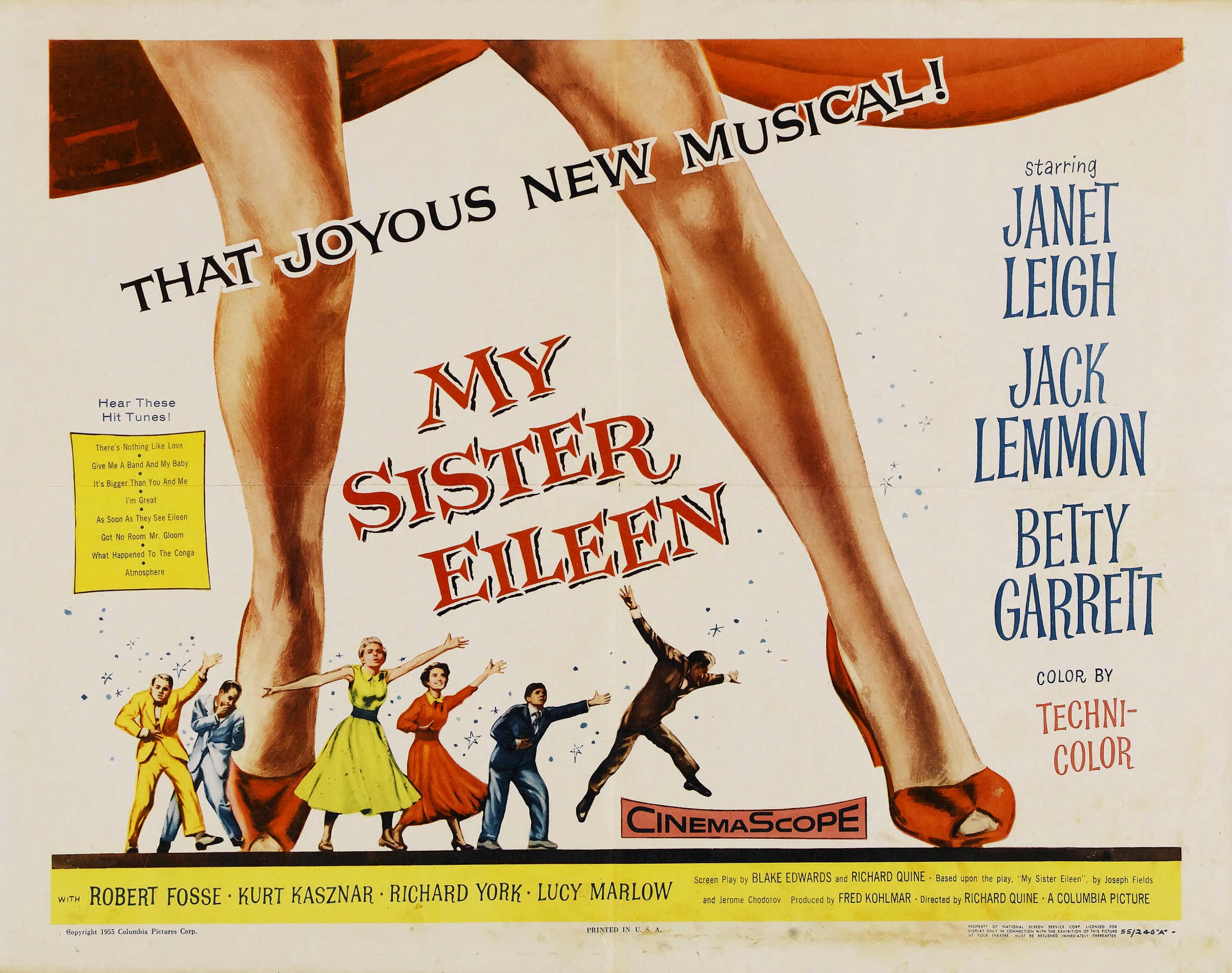 Постер фильма Моя сестра Эйлин | My Sister Eileen
