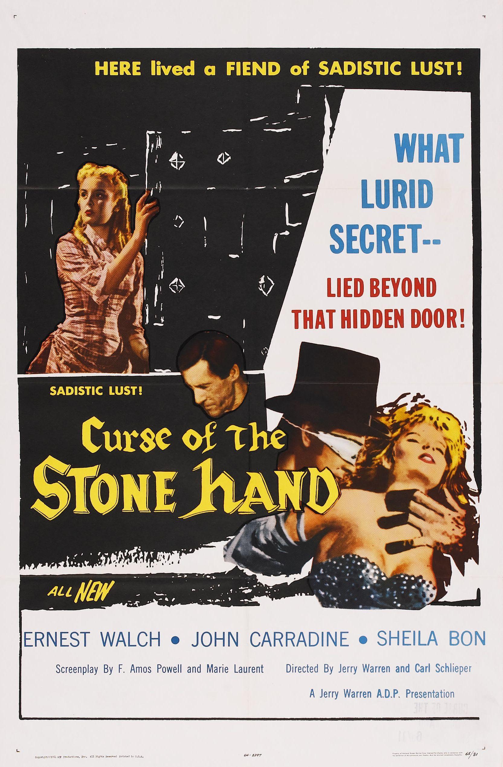 Постер фильма Curse of the Stone Hand