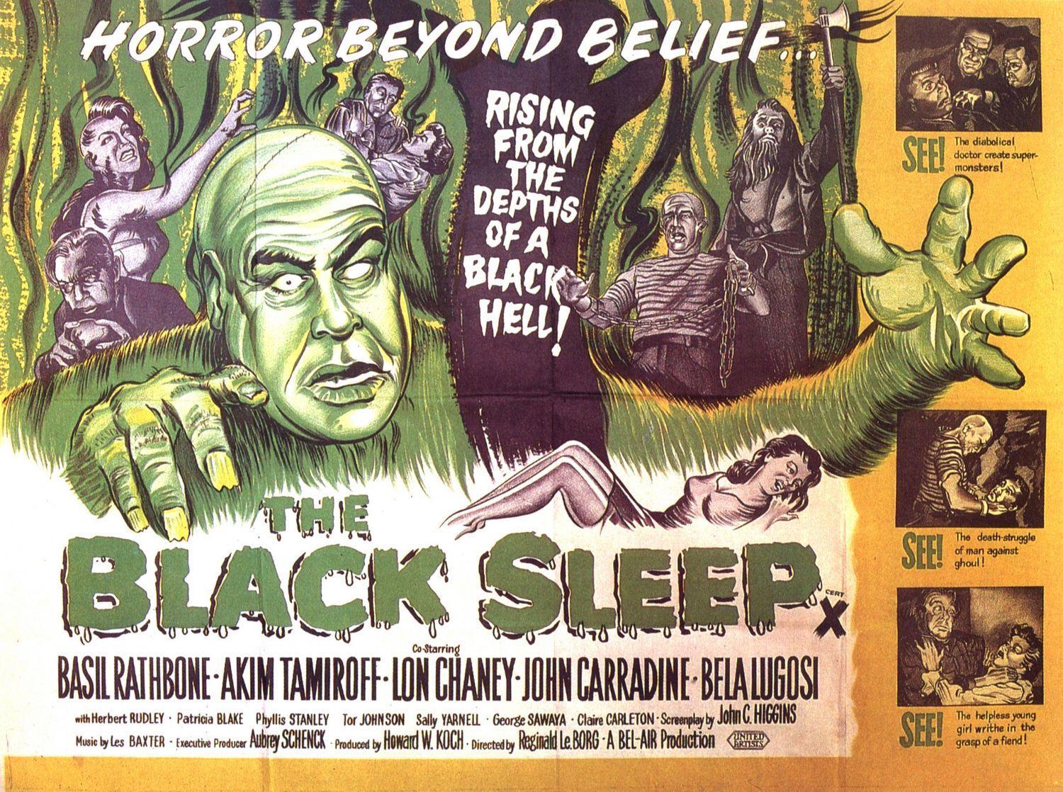 Постер фильма Черное бездействие | Black Sleep