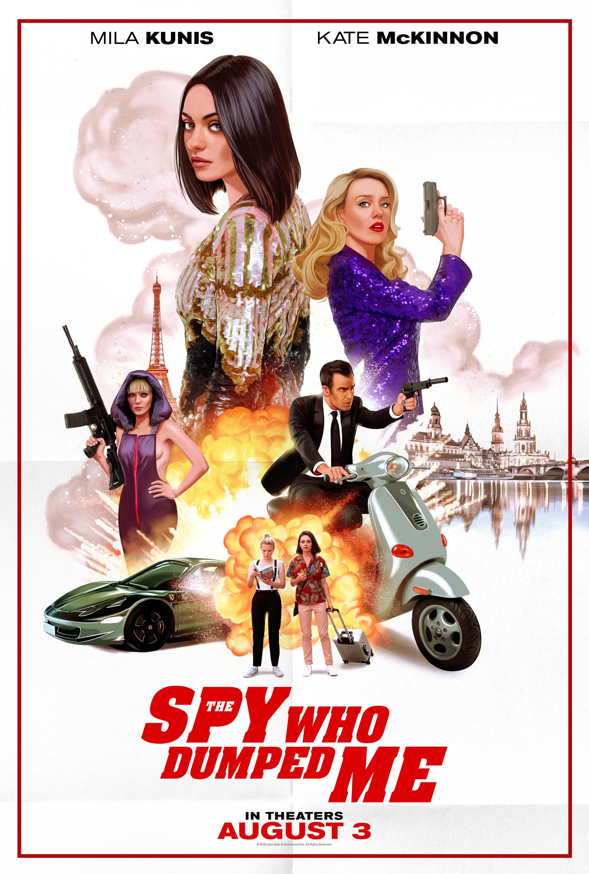 Постер фильма Шпион, который меня кинул | The Spy Who Dumped Me 