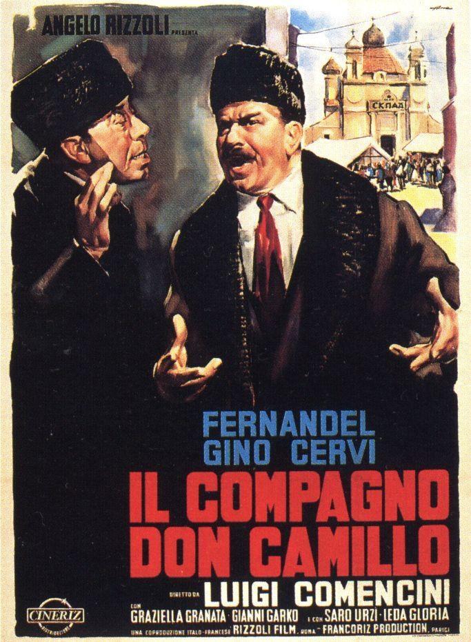 Постер фильма Товарищ Дон Камилло | compagno Don Camillo