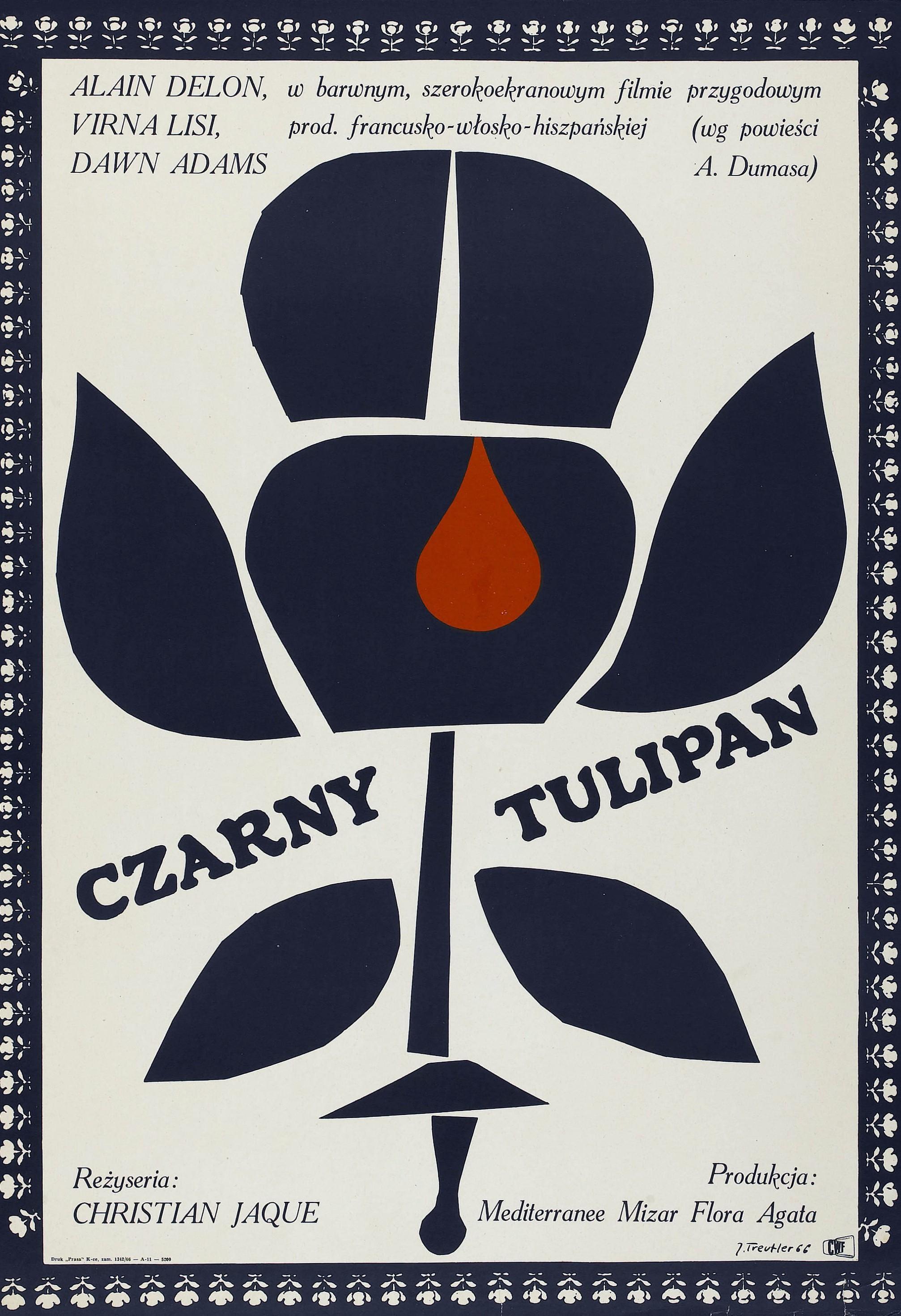 Постер фильма Черный тюльпан | tulipe noire