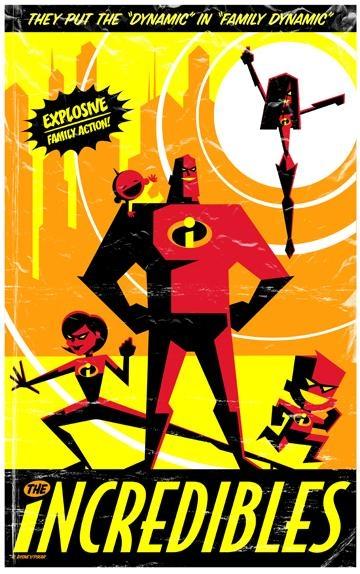 Постер фильма Суперсемейка | Incredibles