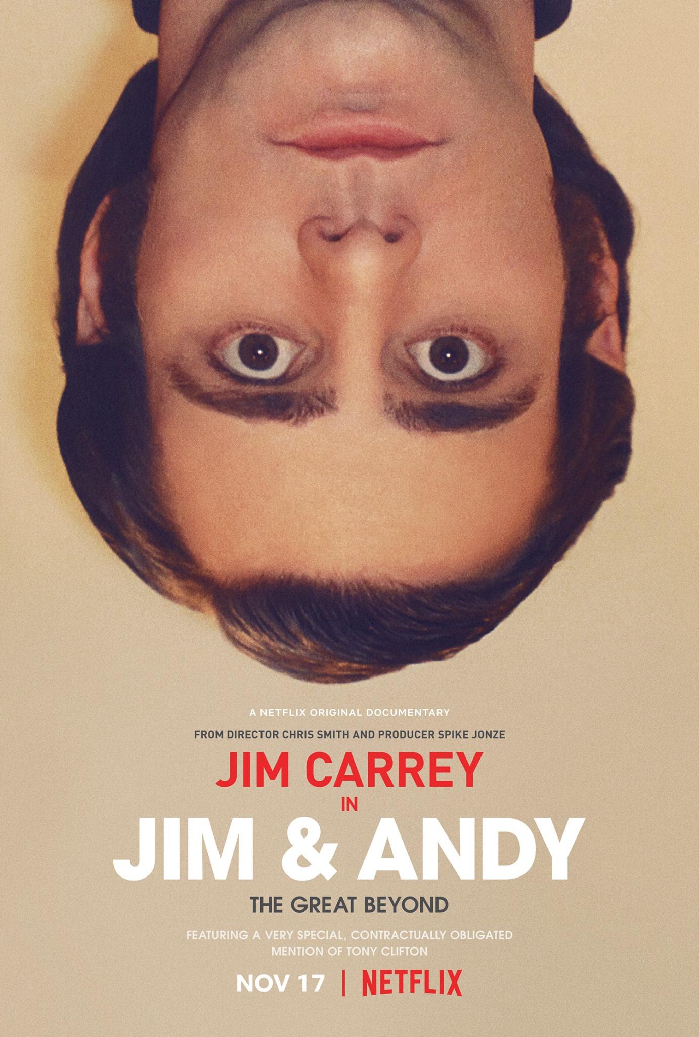 Постер фильма Джим и Энди: Другой мир | Jim & Andy: The Great Beyond - The Story of Jim Carrey & Andy Kaufman Featuring a Very Special, Contractually Obligated Mention of Tony Clifton 