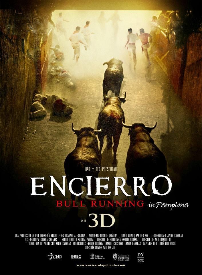 Постер фильма Encierro 3D: Bull Running in Pamplona