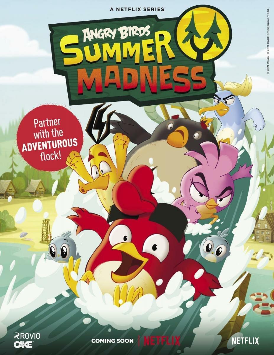 Постер фильма Angry Birds: Летнее безумие | Angry Birds: Summer Madness