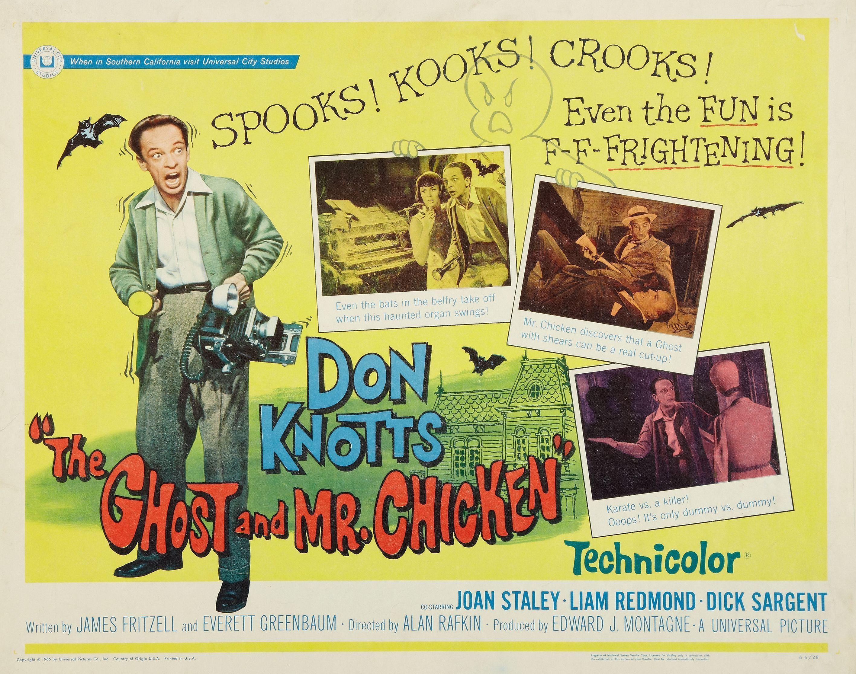 Постер фильма Ghost and Mr. Chicken