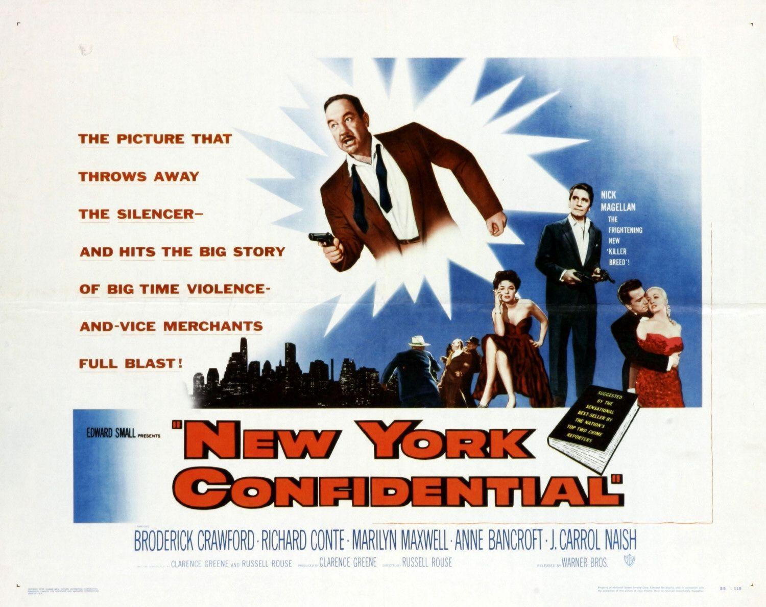 Постер фильма Секреты Нью-Йорка | New York Confidential