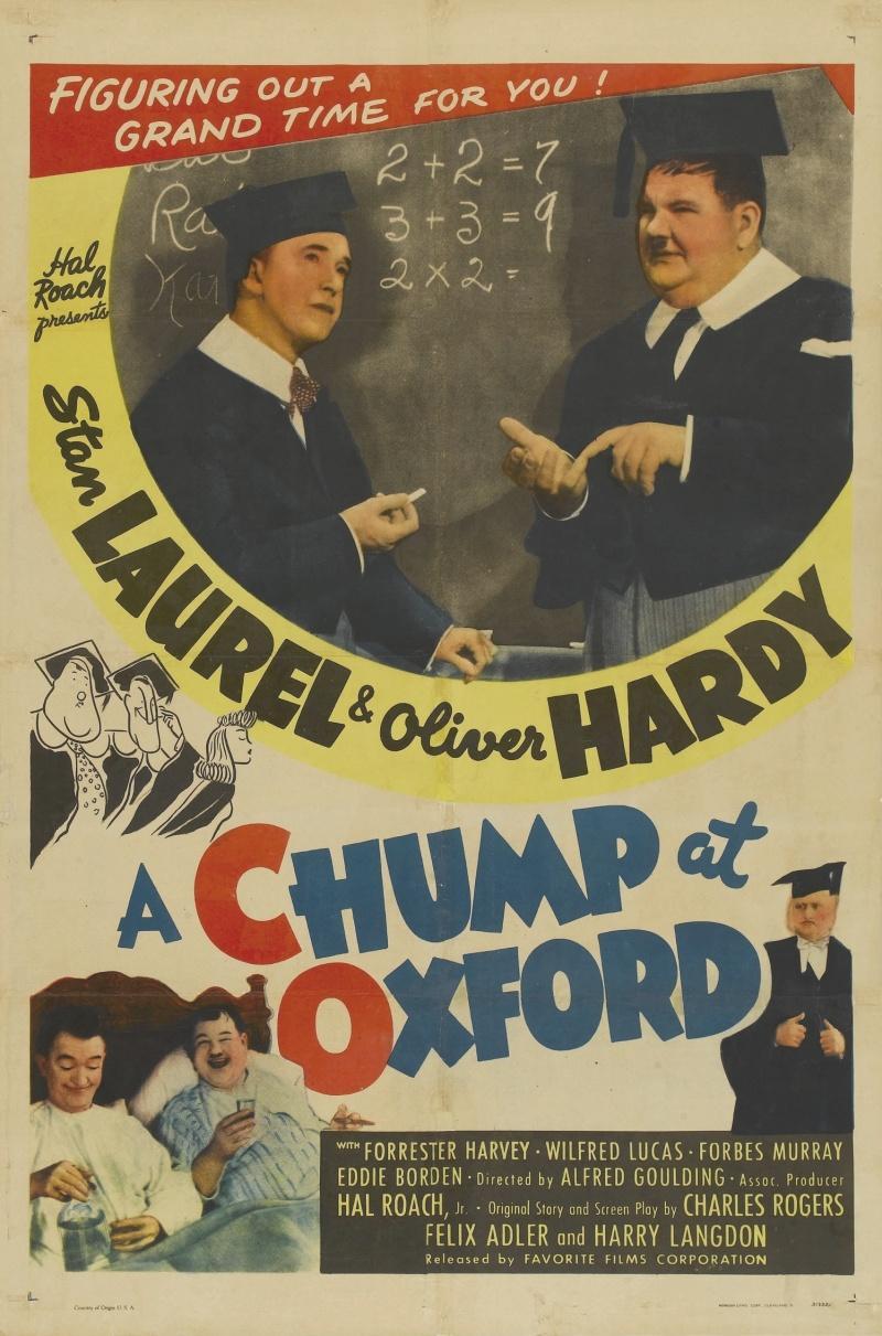 Постер фильма Chump at Oxford