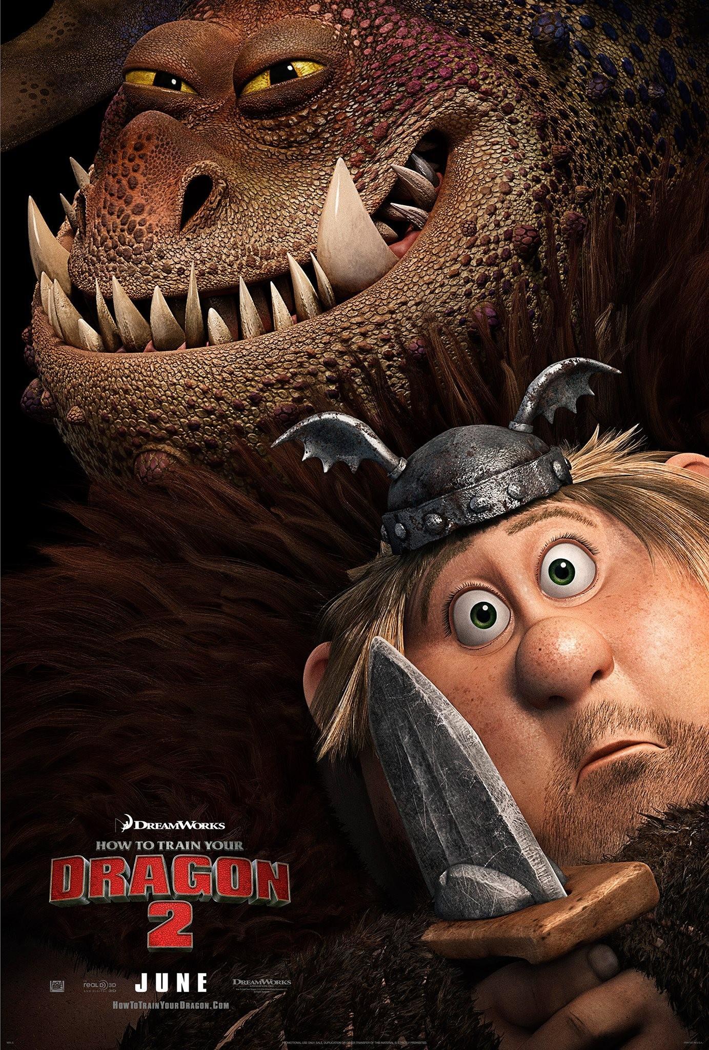 Постер фильма Как приручить дракона 2 | How to Train Your Dragon 2