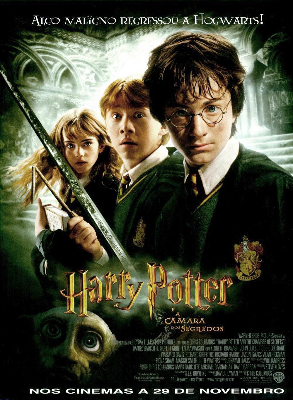 Постер фильма Гарри Поттер и тайная комната | Harry Potter and the Chamber of Secrets