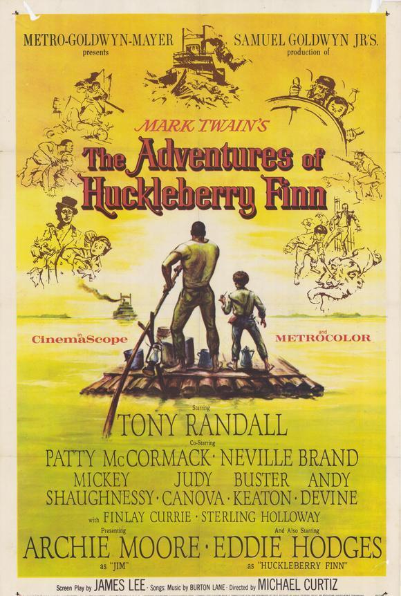 Постер фильма Adventures of Huckleberry Finn