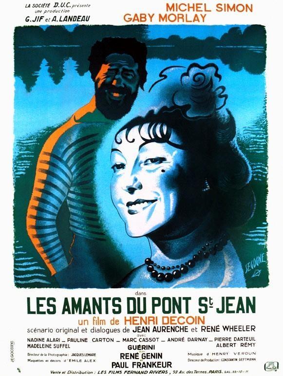 Постер фильма Les amants du pont Saint-Jean