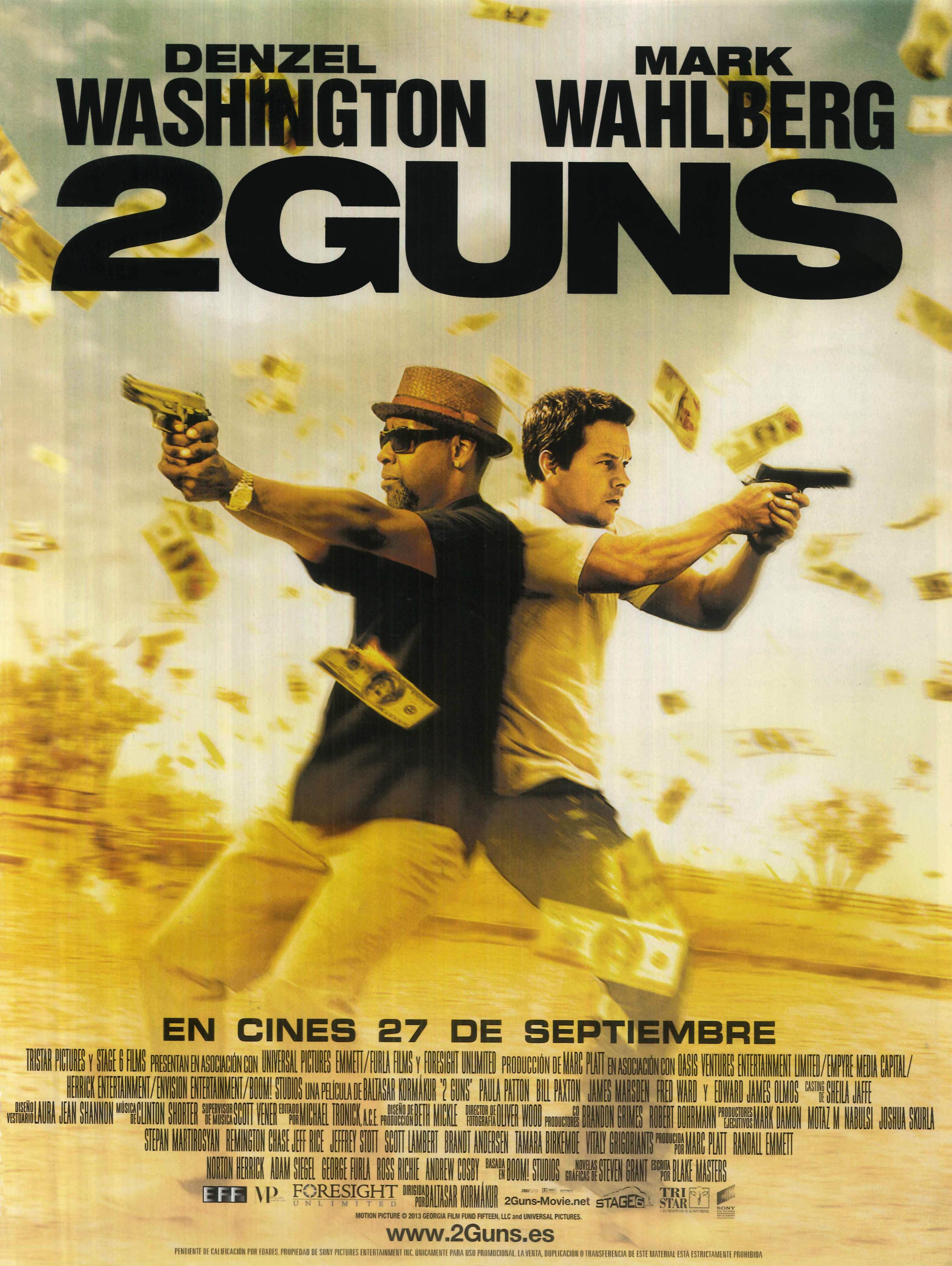 Постер фильма 2 ствола | 2 Guns