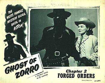 Постер фильма Ghost of Zorro