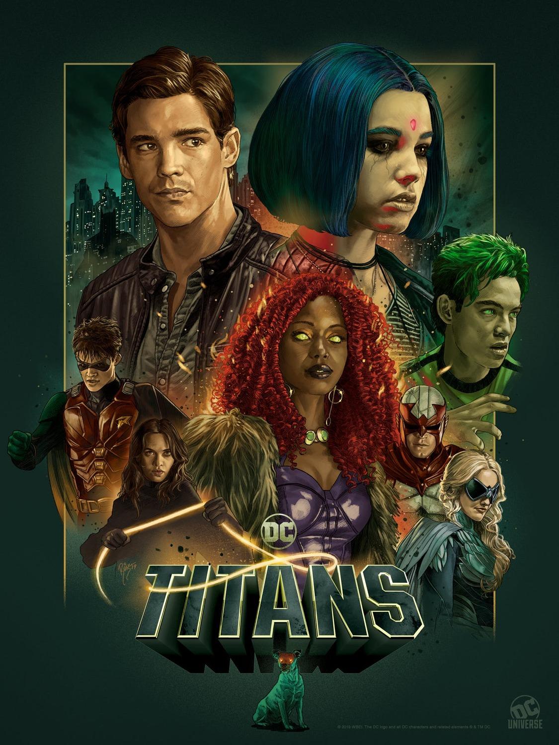 Постер фильма Титаны | Titans 